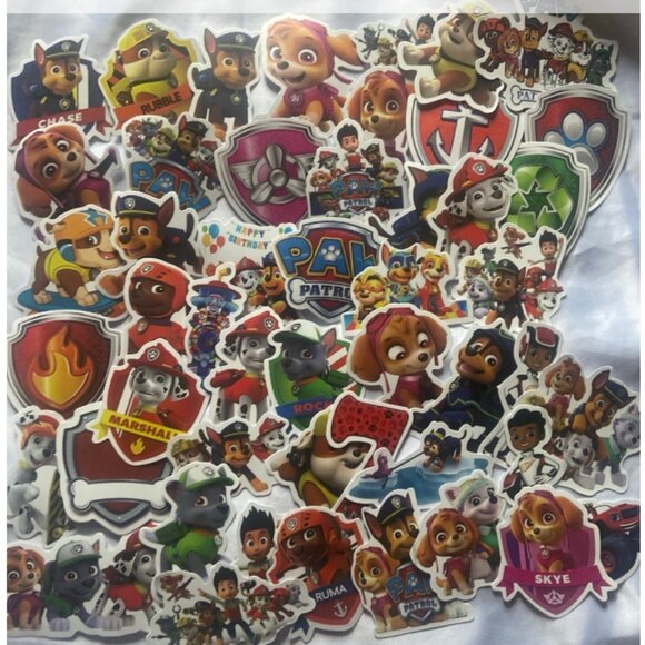 Large Paw Patrol‎ Kids Sticker Bundle - Picture 1 of 6